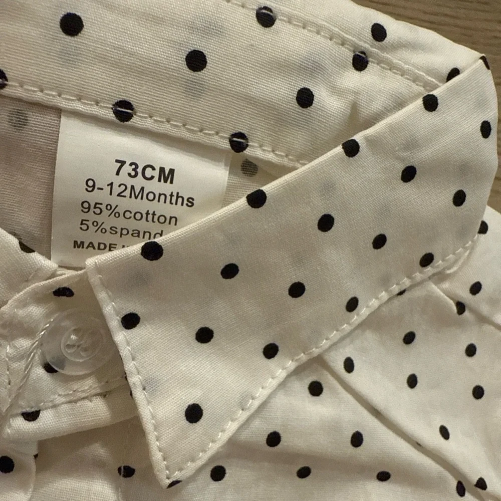 Baby Boys Pants SetsInfant Shirt+Pants+Bow Suspenders Size 9-12 Months